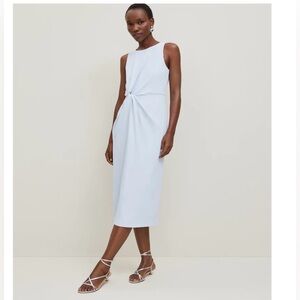 Ann Taylor NWT Crepe Twist Sheath Dress Size 12